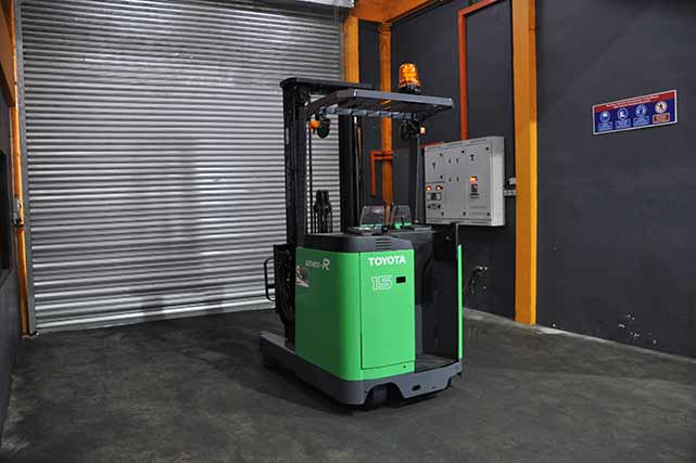 Toyota 1.5 ton reach truck in Johor