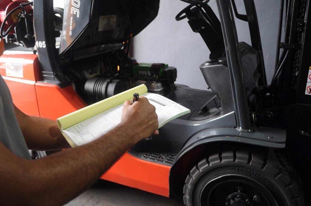 Forklift Checking Process in Johor
